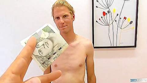 Sexy blonde anal slutty girl's ass gets