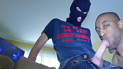 Smoking her black ass and feet