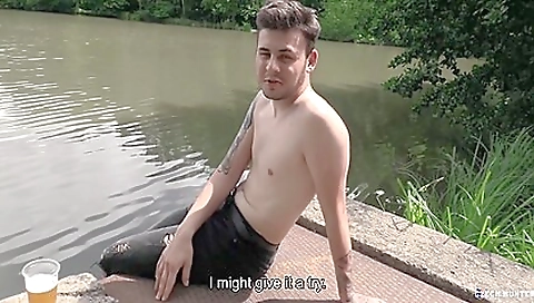 Tranny fucked on a white cock