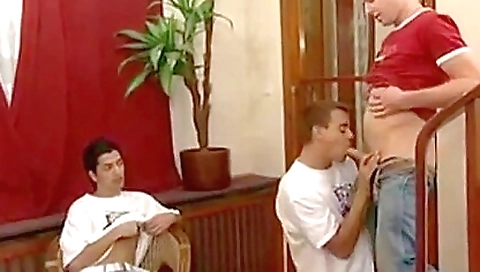 Blonde cutie with huge natural tits fucked