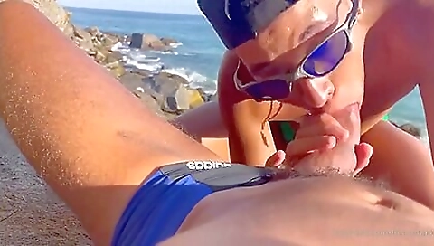 Sexy young chick has anav un smartphone housewives