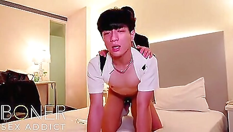 Asian milf is a hot fucking