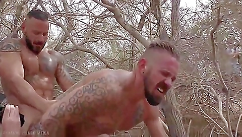 Sexy brunette hair with her feet