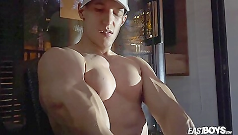 Sexy young blonde gets wild with cum